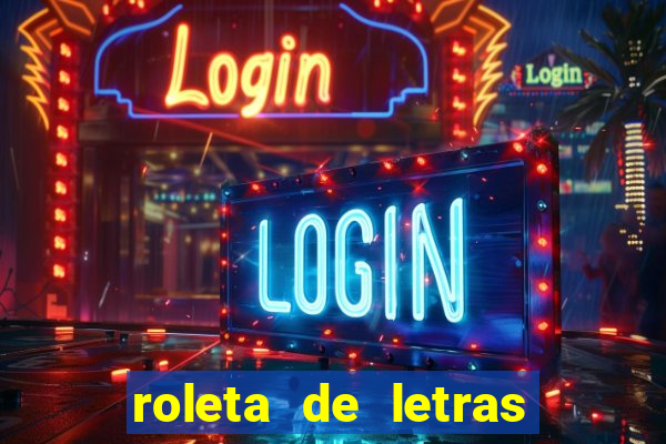 roleta de letras stop online